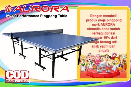 Tenis meja pingpong merk AURORA