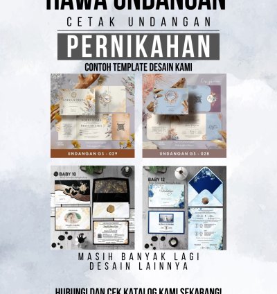 0821-5335-1996 WA, Cetak Undangan Pernikahan Buntok